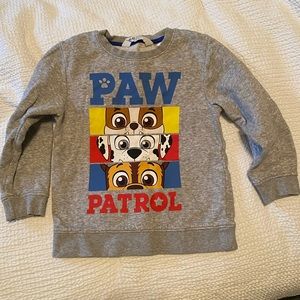 H&M Paw Patrol sweatshirt 4-6t